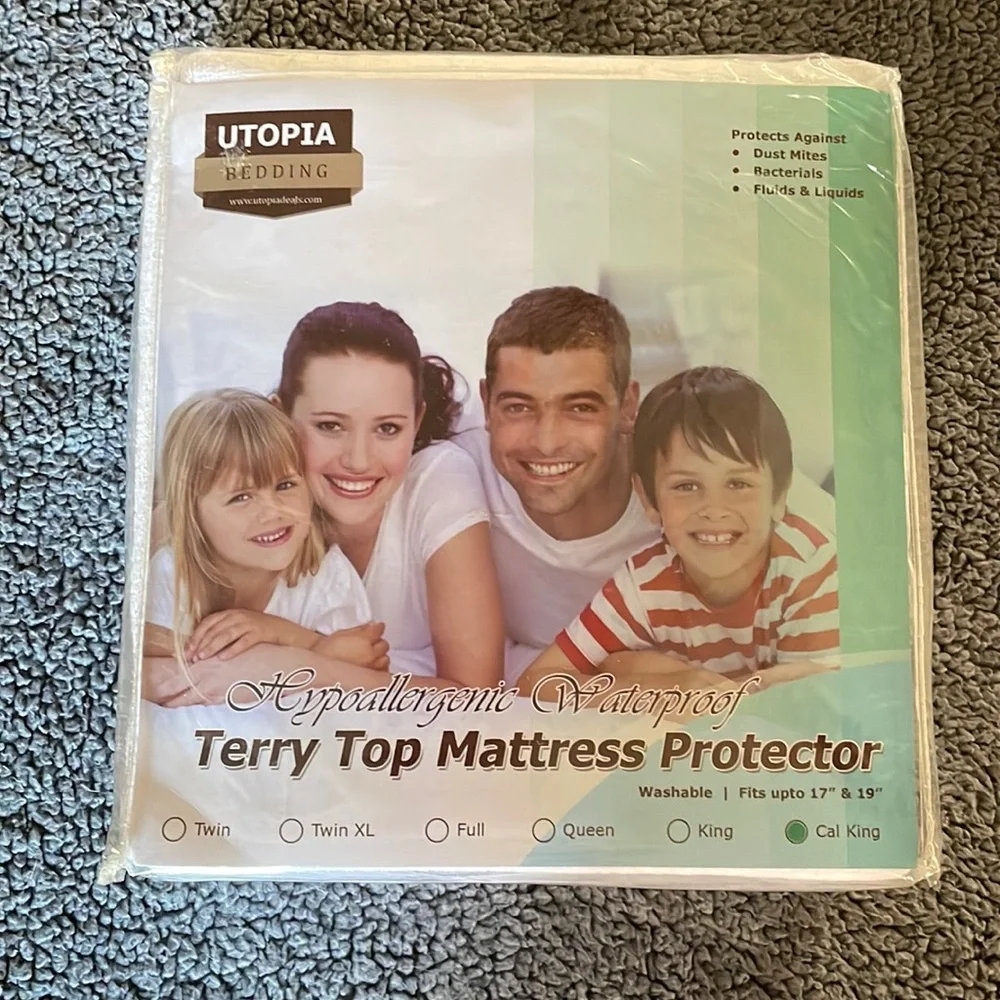 New Utopia Terry Top Mattress Protector.